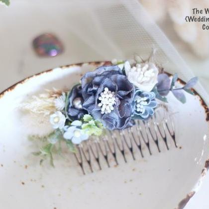 Bridal Hair comb, flower hair comb,..