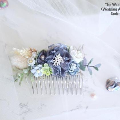Bridal Hair comb, flower hair comb,..