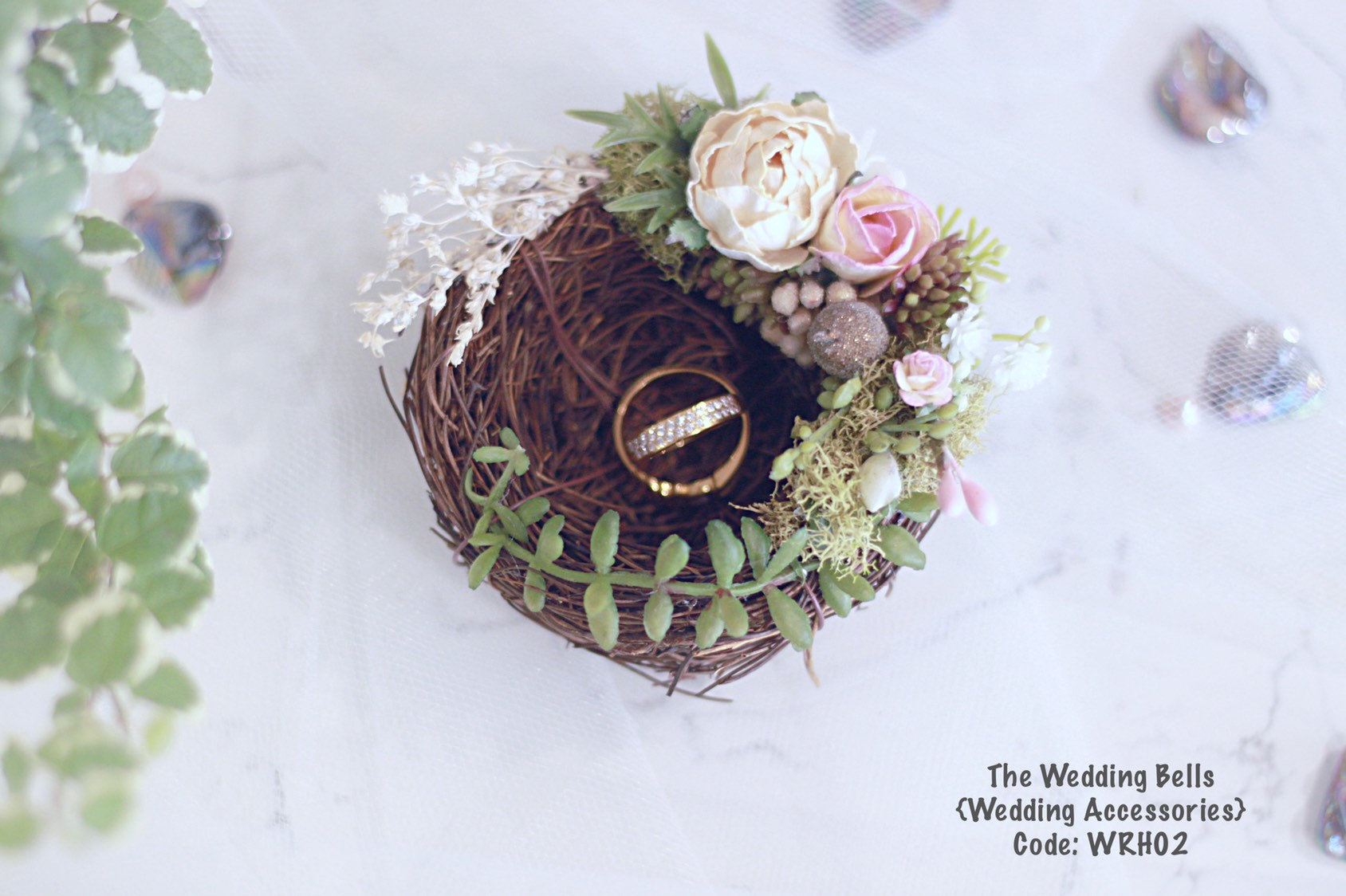 Wedding Ring Holder,nest Ring Holder,bridal Ring Holder, Wedding Ring